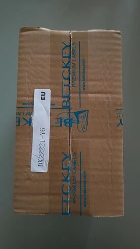 BETCKEY - Compatible Continuous Film Labels Replacement for Brother DK-2211 (1.1 in x 50 ft), Use with Brother QL Label Printers [6 Rolls] in Saudi Arabia