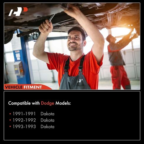 A-Premium - حامل وترس توجيه هيدروليكي متوافق مع Dodge Dakota 1991 1992 1993، RWD فقط، استبدال # 52006272 in Saudi Arabia