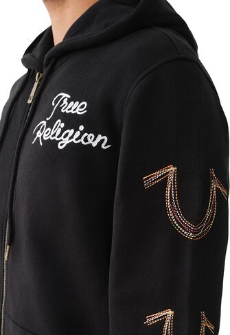 هودي بسحاب للرجال من True Religion بألوان قوس قزح Embro in Saudi Arabia