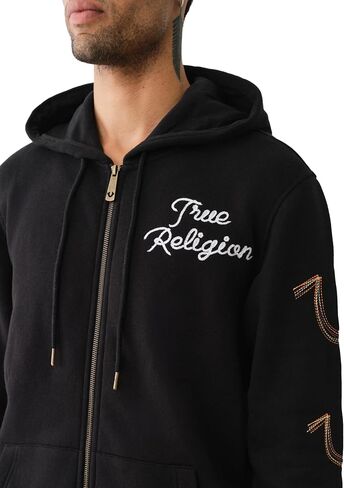 هودي بسحاب للرجال من True Religion بألوان قوس قزح Embro in Saudi Arabia