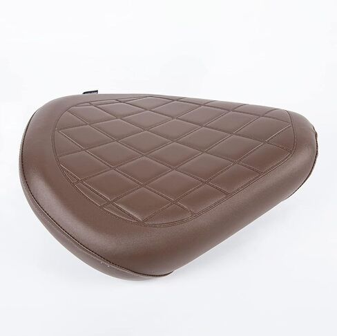 Motorcycle Rear Passenger Front Driver Pillion Seat Cover Cushion Pressure Relief Pad Compatible with H-onda Rebel CMX500 CMX300 CMX 500 300 2017-2024 18 19 20 21 22 23 (Front-Brown) in Saudi Arabia