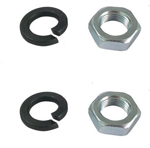 Pitman Shaft Nut and Lock Washer Kit for Saginaw 525 Series Manual Steering Gears,Pitman Shaft Nut and Lock Washer Kit for Steering Gear Box Compatible with GM Replaces 5667628 in Saudi Arabia