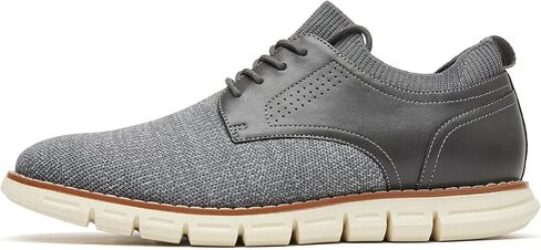 Men's Dress Sneakers Knit Oxford Shoes Lightweight Walking Shoes Casual Fashion Sneaker Comfortable Work Shoes in Saudi Arabia
