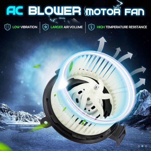 HVAC Heater Blower Motor Fan Assembly 22810567 700236 Fits for Chevrolet Silverado 1500/2500 HD/ 3500 HD/Traverse, GMC Acadia/Sierra 1500, 2008-2012 Buick Enclave, 2007-2010 Saturn Outlook in Saudi Arabia
