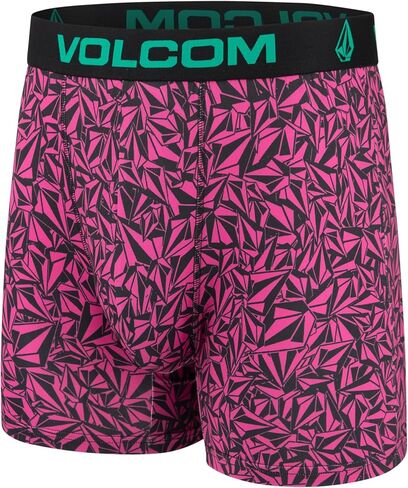 ملابس داخلية بوكسر رجالي من Volcom مكونة من 5 قطع من الملابس الداخلية المصنوعة من البوليستر والألياف اللدنة in Saudi Arabia