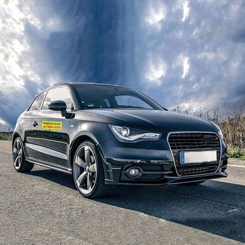 Student Driver Magnet for Car,Please Be Patient Student Driver Sticker Girls and Boys New Student Driver Sticker Safety Warning Signs,High Reflective,Reusable Movable,Set of 3. 3.5" x 9" in Kuwait