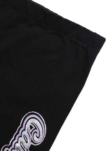 Real Love Girls' Bike Shorts Set - 2 Piece Cute Oversized T-Shirt and Bike Shorts - Matching Summer Outfit for Girls (7-12) in Saudi Arabia