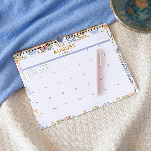 Blue Sky Day Designer for 2024-2025 Academic Year Monthly Wall Calendar, 11' x 8.75', Wirebound, Flutter (136694-A25) in Saudi Arabia