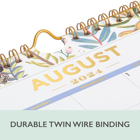 Blue Sky Day Designer for 2024-2025 Academic Year Monthly Wall Calendar, 11' x 8.75', Wirebound, Flutter (136694-A25) in Saudi Arabia