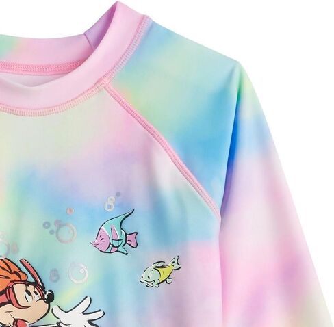 مجموعة ملابس السباحة دريم ويف ديزني ميني ماوس للفتيات الصغيرات من قطعتين (مقاس 2T) باللون الوردي in Kuwait