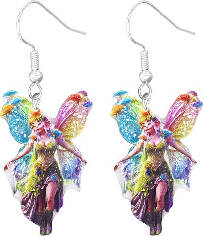 Melanie Merch Inspired Acrylic Butterfly Earrings Unique Jewelry for Fans, Cosplay, and Fashionistas in Saudi Arabia