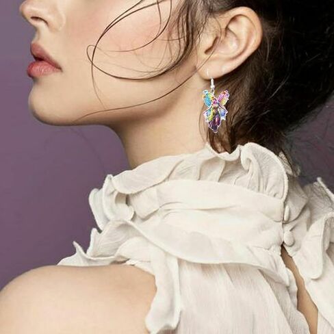 Melanie Merch Inspired Acrylic Butterfly Earrings Unique Jewelry for Fans, Cosplay, and Fashionistas in Saudi Arabia