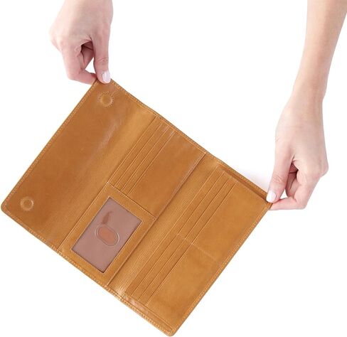 HOBO Jill Large Trifold Leather Wallet for Women in Saudi Arabia