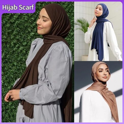 Head Wraps for Black Women Hijab Scarves Large Muslim Headwraps Stretch Hair Wraps Headband in Saudi Arabia