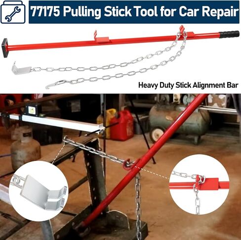 77175 Pulling Stick Tool for Car Repair (52" Long), Auto Body Puller Alignment Bar for Aligning Bumpers, Panels, Hoods, Decks and Brackets PULL STICK XL in Saudi Arabia