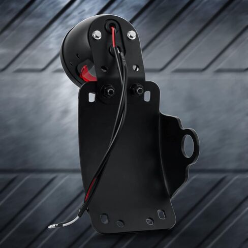 Amazicha LED لوحة ترخيص ضوء الفرامل ضوء الذيل مع 1 بوصة فتحة المحور قوس منحني متوافق مع Harley Sporster Bobber Choppers in Kuwait