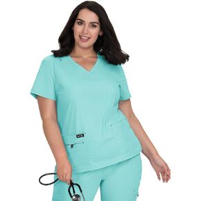 KOI Basics 373 Becca Top Fresh Mint XS