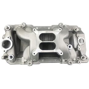 Aluminum Air Gap BBC Dual Plane Performance Intake Manifold For Chevy Big Block 396-502 BB Chevy V8 Cyclone Idle -5500RPM