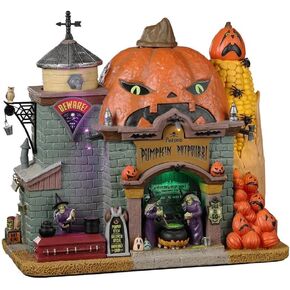 Lemax Village Collection Poison Pumpkin Potpourri, with 4.5V Adaptor #25843