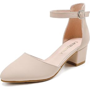 صنادل للفتيات بكعب عالٍ مغلق من الأمام وأحذية رسمية بشريط للكاحل وكعب مدبب للأطفال الصغار في حفلات الزفاف وكعب سميك مريح وأحذية بكعب مكتنزة in Kuwait