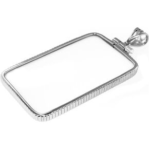 Sterling Silver bezel frame for 1 oz credit suisse Pamp Lady Fortuna Gold bar / 1 oz Credit Suisse /1 oz Pamp Rosa