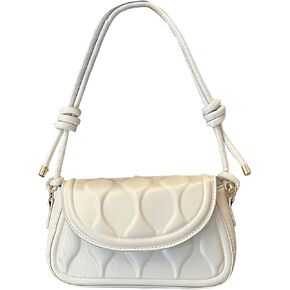 Verdusa Women's PU Leather Underarm Shoulder Bag Knot Strap Handbags