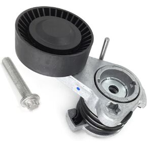 Drive Belt Pulley Tensioner Kit for BMW 128i 2008-2013 325xi 2006 328i 2007-2012 328i xDrive 2009-2013 328xi 2007-2008 330xi 2006 525i 2006-2007 525xi 2006-2007 528i 2008-2010 528i xDrive 2009-2010