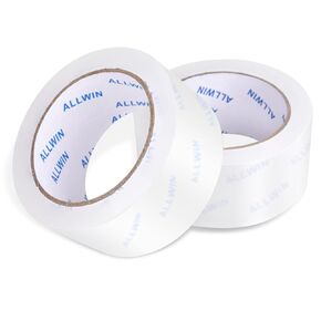 ALLWIN Clear Packing Tape - 12 Rolls,720 Yards Heavy Duty Packaging Tape for Moving, Shipping, Mailing, Packing Tape Refills, Clear Box Tape (1.88" W x 60 Yards, 12-Pack)