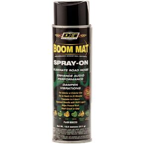 Design Engineering 050220 Boom Mat Spray-on Sound Deadening to Reduce Unwanted Road Noise and Vibration, 4 Pack