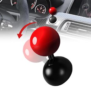 Car Push Start Button Rocker: Car One Button Start Lever Car Engine Start Stop Button Joystick Plastic Ball-bar Automotive One-Touch Start Button Starter Cover Decorative Accessories in Saudi Arabia