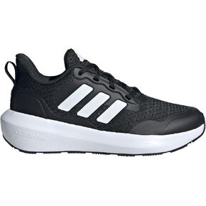 adidas Fortarun 2.0 Sneaker, Black/White/Black, 4.5 US Unisex Big Kid