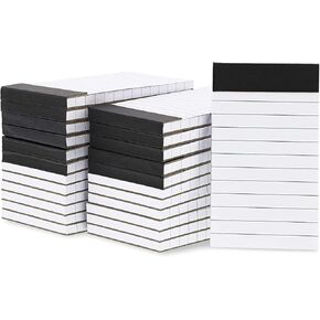 Paper Junkie Mini To Do Notepads with Lined Paper (2.4 x 4.2 Inches, 24-Pack)