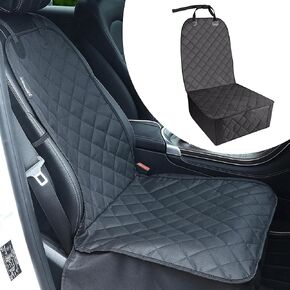Dog Car Seat Cover, Waterproof Dog Seat Cover,Car Accessories Pet Car Seat Protector,Nonslip Scratch-Proof Car Seat Covers for Dogs,Full Protection Dog Seat Cover for Car Truck,SUV(Front Seat)