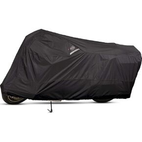 Dowco Guardian 50002-02 WeatherAll Plus Indoor/Outdoor Waterproof Motorcycle Cover: Black, Medium