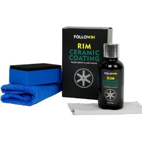 Wheel Rim Ceramic Coating,1 Year Protection for Wheels and Car Paint 30ml,Advanced Hydrophobic Rim Ceramic Coating for Wheels