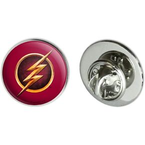 The Flash TV Series Logo Metal 0.75" Lapel Hat Pin Tie Tack Pinback