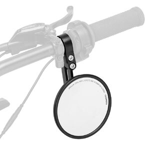 KEMIMOTO Motorcycle Rear View Mirror, CNC Aluminum Bar End Side Mirror for 22-25.4mm Handlebar Diameter with M8 Bolt Compatible with Most Motorcycle, E-bike, Scooters, ATV, UTV