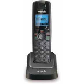 VTech DS6101-11 DECT 6.0 2-Line Accessory Handset Cordless Phone, Black