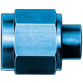 Aeroquip FCM3742 Blue Anodized Aluminum -10AN Tube Cap Fitting