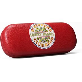 Half Moon Bay The Beatles Eye Glasses Case Hard Sgt Pepper's Lonely Hearts Clubs Band, Multicolor, One Size