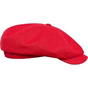 Sterkowski Rowdy Flat Cap for Men and Women | 100% Linen Newsboy Cap | Elegant 8 Panel Gatsby Cap