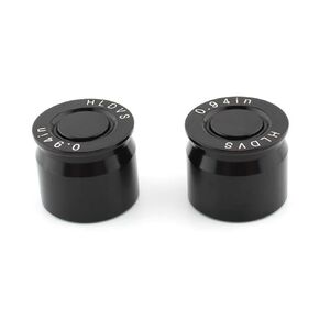 Newsmarts 2pcs Solo Seat Nuts Mounting Bolt Nuts 1/4"-20 Thread for Harley Touring Road King Road Glide Electra Glide Night Train Fat Boy Softail Blackline(Black)