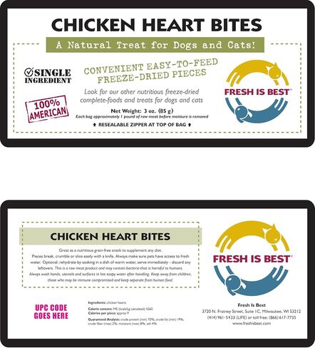 Fresh Is Best Raw Chicken Necks for Dogs & Cats – Freeze Dried Dog Treats in Kuwait