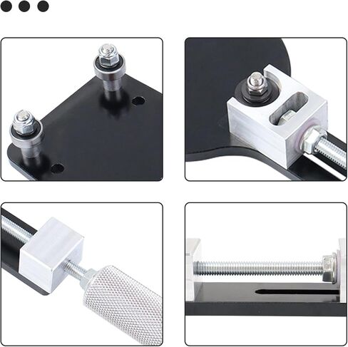 قاطع فلتر الزيت 66490 أداة قطع فلتر الزيت لنطاق قطع الفلتر 1-3/4 بوصة إلى 5-3/4 بوصة أسود in Kuwait