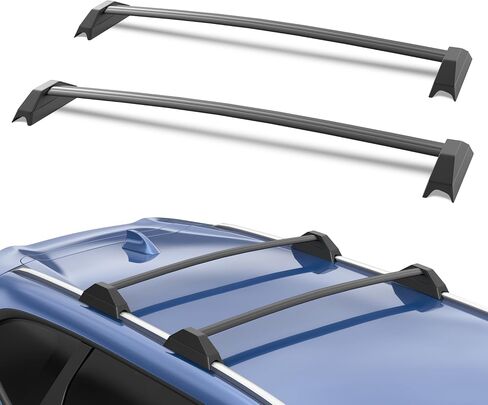 165LBs Roof Rack Cross Bars Aluminum Compatible for 2007-2011 Honda CRV CR-V EX-L EX LX Rooftop Luggage Carrier Rack crossbars for Bike Snowboard Skiboard Box in Saudi Arabia