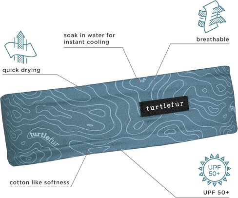 Turtle Fur Comfort Shell Lite Supersoft: Active Band Topo Slate مقاس واحد in Kuwait
