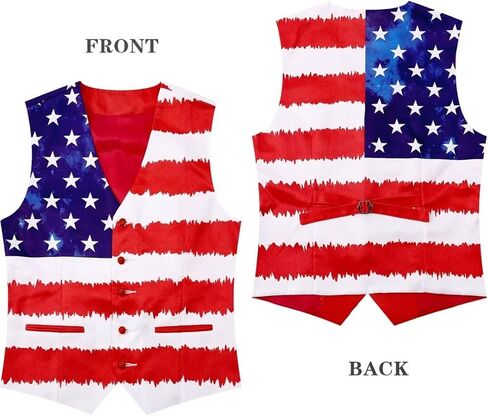 2-Piece Festival Suit Vest for Men, Party Waistcoat Vest & Bow Tie in Saudi Arabia