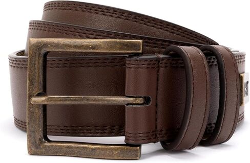 Caterpillar mens Triple Edge Stitch Belt in Saudi Arabia