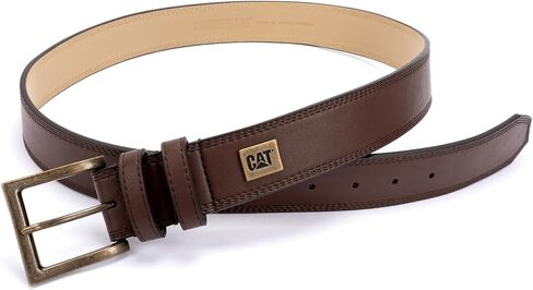 Caterpillar mens Triple Edge Stitch Belt in Saudi Arabia