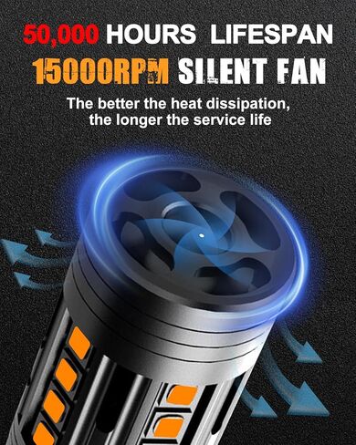 2024 جديد CANBUS 7440/7443 LED لمبة أضواء الفرامل الحمراء، 7441 7444 T20 992 W21W استبدال LED لأضواء وقوف السيارات الخلفية، مقاومة مدمجة مضادة للفلاش خالية من الأخطاء (حزمة من 2) in Kuwait